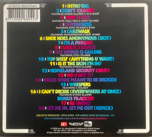 Lyrics Born - Everywhere At Once